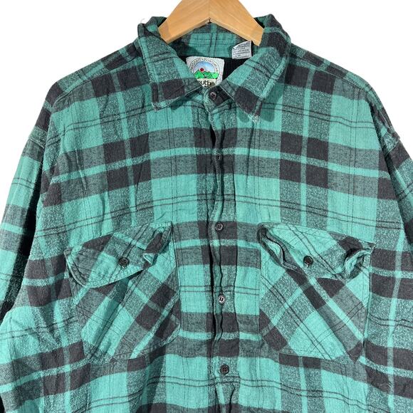 Vintage South Mountain Plaid Flannel - Picture 2 of 9